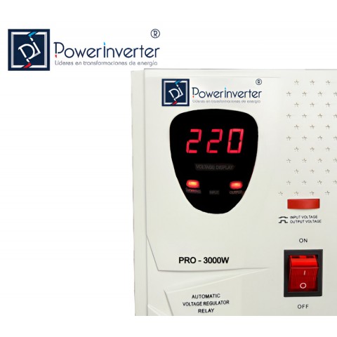 ESTABILIZADOR 220VAC 3000w RELÉ